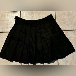 Black Pleated Tennis Skirt Forever 21 F21 Size Small Girl’s and Women’s